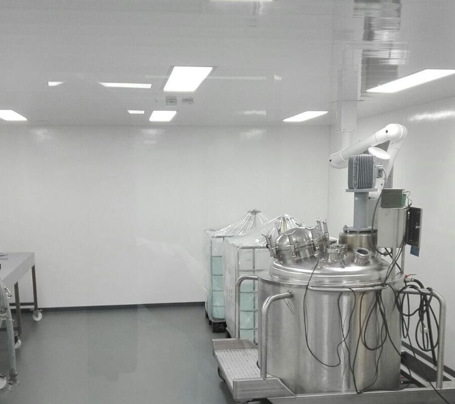 Panneaux pour industrie pharmaceutique – murs, plafonds et sols